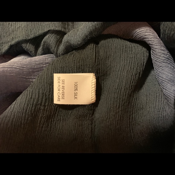 Viviana Uchitel Silk Chiffon Square Ombré Sz 1 NWT - Picture 6 of 6